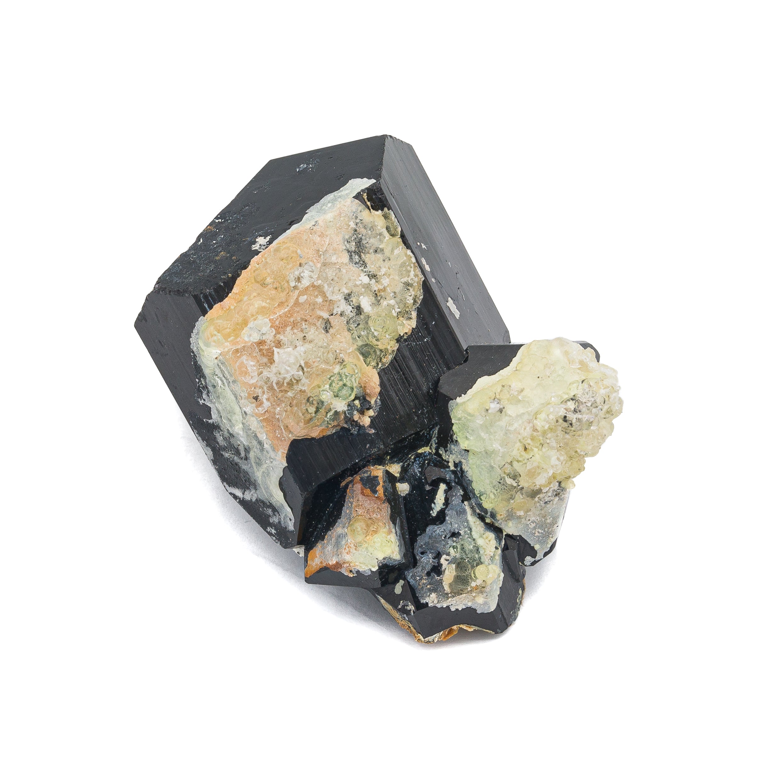 Tourmaline - Black with Hyalite